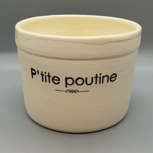 P'tite Poutine Ceramic Bowl - Drake General Store - Canadian Souvenir (3.5 inch)